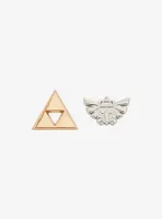 Nintendo The Legend of Zelda Triforce & Royal Crest Enamel Pin Set - BoxLunch Exclusive