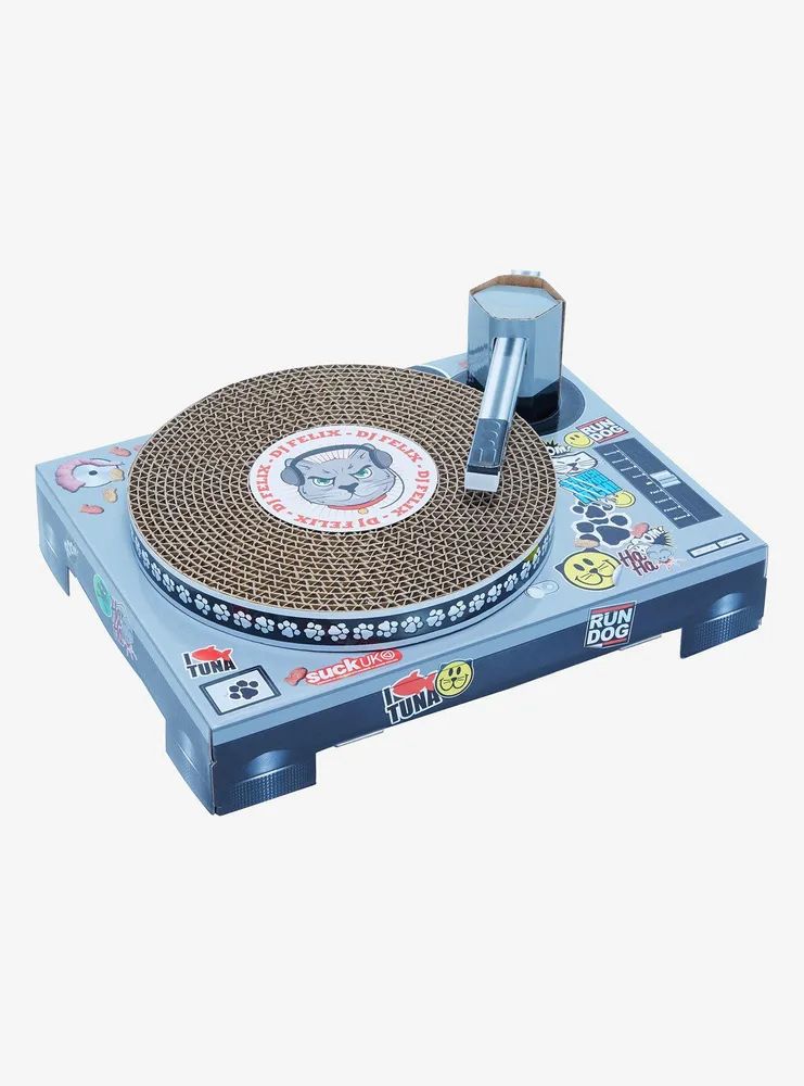 Cat Playhouse Cardboard Turntable Cat Scratching Pad