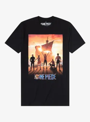 One Piece Group Live Action Poster T-Shirt