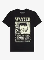 One Piece Luffy Live Action Wanted Poster T-Shirt