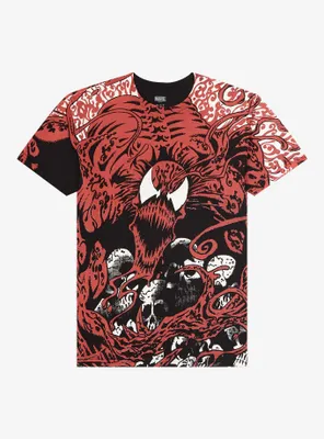 Marvel Spider-Man Carnage Skull T-Shirt