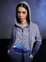 A Court Of Thorns And Roses Velaris Girls Oversized Hoodie