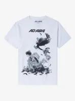 Ao Ashi Bird Watercolor T-Shirt