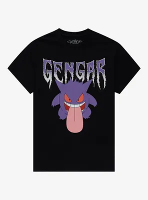 Pokemon Gengar Metal T-Shirt