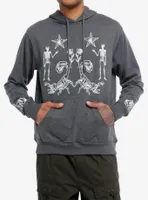 Scorpion Skulls Stars Hoodie