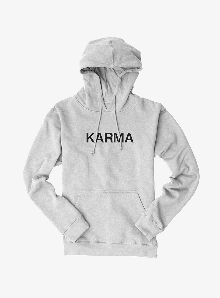 Karma Text Hoodie