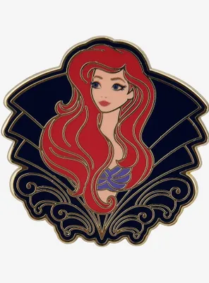 Disney The Little Mermaid Ariel Portrait Enamel Pin - BoxLunch Exclusive