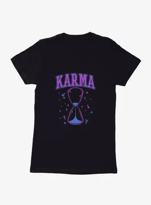 Karma Hourglass Womens T-Shirt