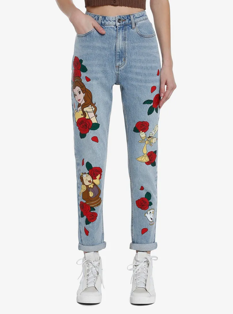 NWT Torrid Disney Beauty and the Beast Belle Rose Leggings