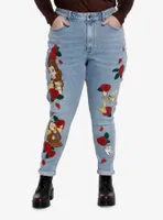 Her Universe Disney Beauty And The Beast Character Mom Jeans Plus