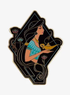 Disney Aladdin Jasmine Portrait Enamel Pin - BoxLunch Exclusive
