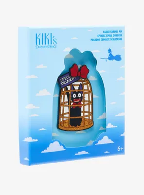 Loungefly Studio Ghibli Kiki's Delivery Service Jiji Enamel Pin - BoxLunch Exclusive