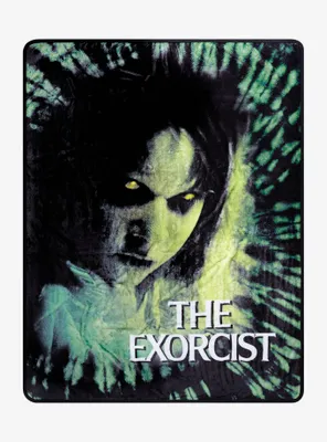 The Exorcist Regan Tie-Dye Throw Blanket