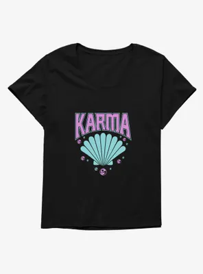Karma Seashell Womens T-Shirt Plus