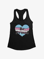 Pride Be Proud Heart Transgender Colors Girls Tank