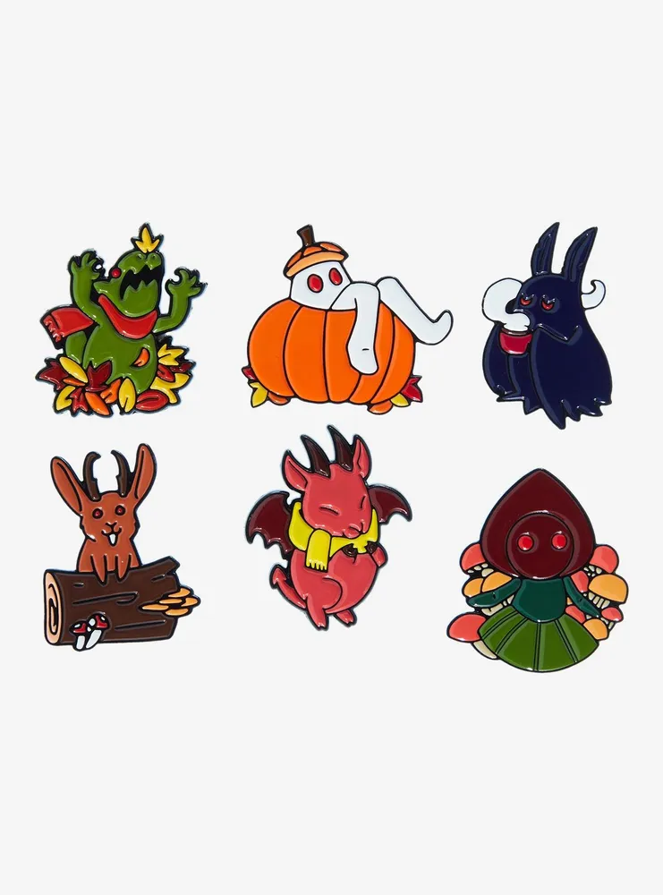 Hot Topic Fall Cryptids Blind Box Enamel Pin