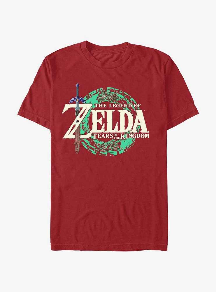 The Legend Of Zelda Tears Kingdom Logo T-Shirt
