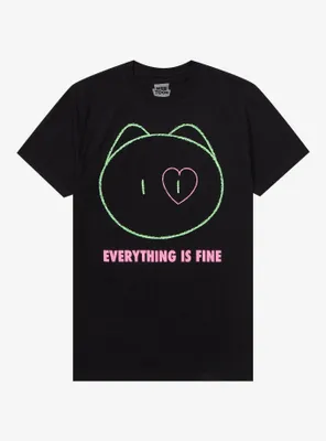 Everything Is Fine Mayor Glow-In-The-Dark T-Shirt