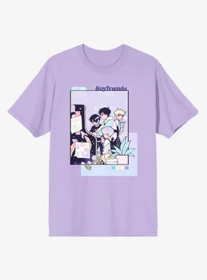 Boyfriends Pastel Group Arcade T-Shirt