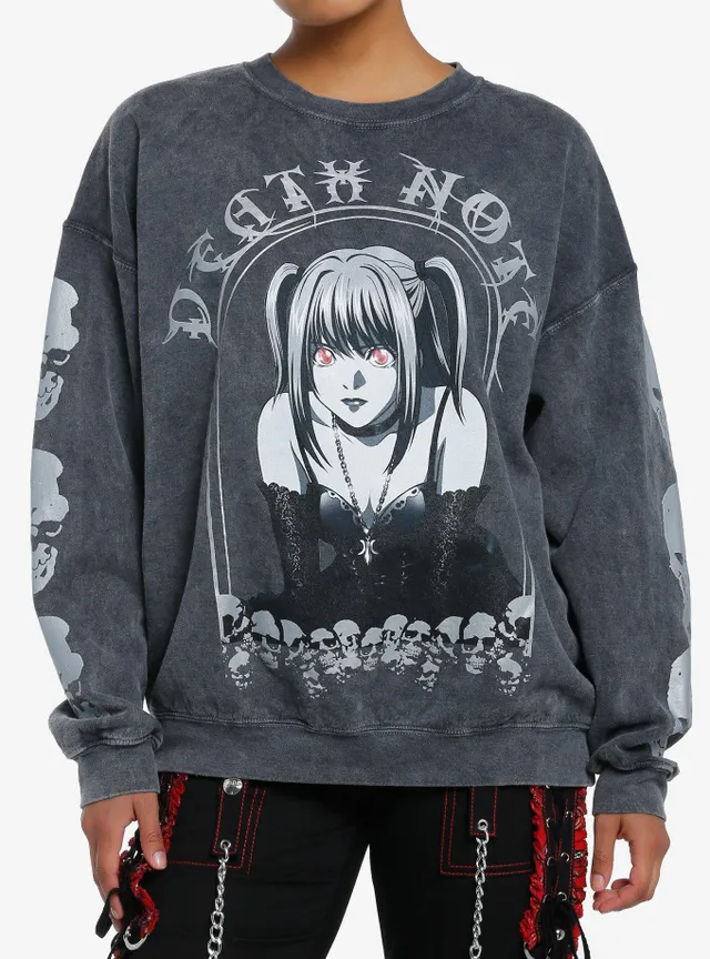 Death Note Mall Goth Misa Patches T-Shirt XL Black