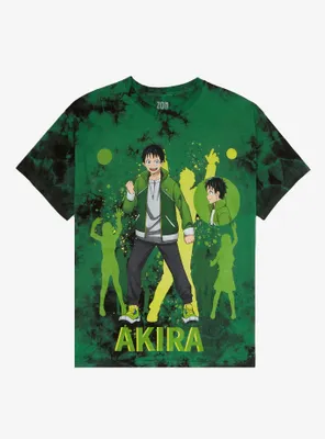 Zom 100: Bucket List Of The Dead Akira Tie-Dye T-Shirt