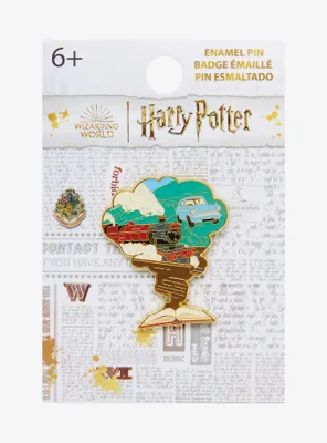 Loungefly Harry Potter Hogwarts Express Book Enamel Pin - BoxLunch Exclusive