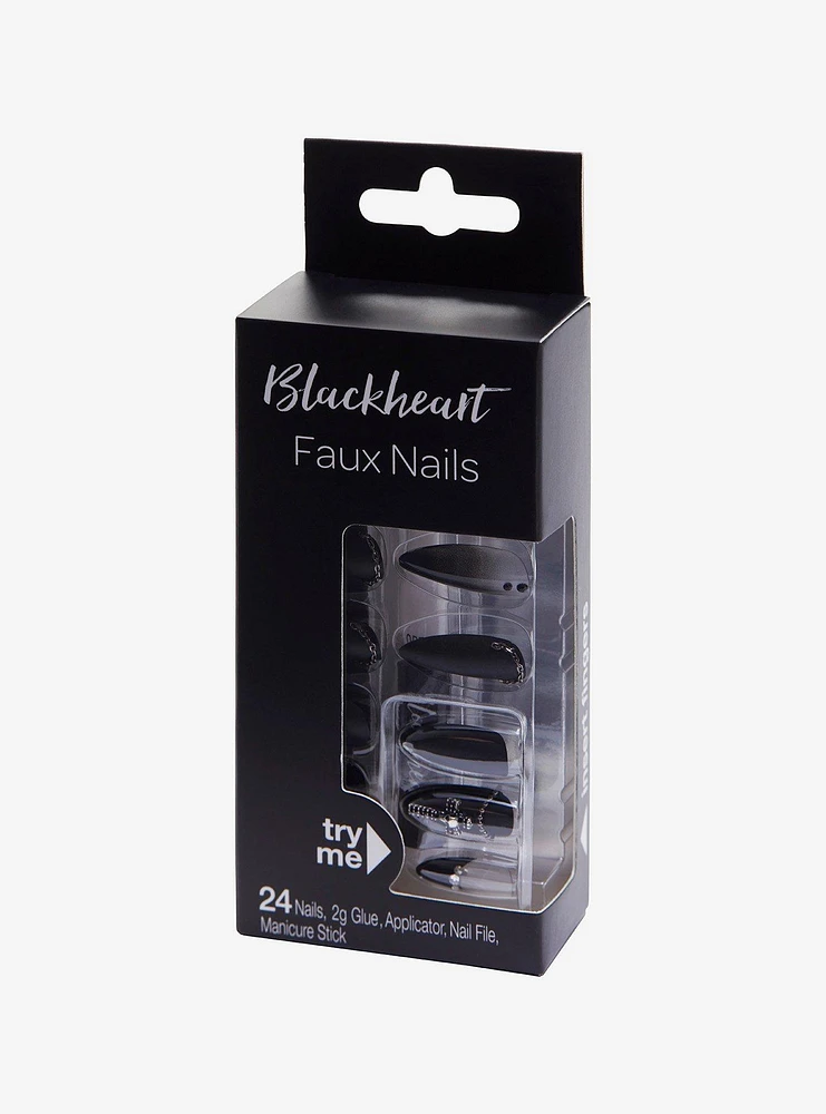 Blackheart Social Collision Faux Nail Set