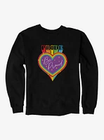 Pride Be Proud Heart Sparkles Sweatshirt