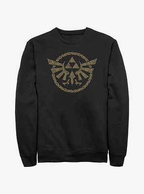 The Legend Of Zelda Tears Kingdom Hyrule Crest Sweatshirt