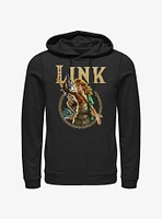 The Legend Of Zelda Tears Kingdom Link Badge Hoodie