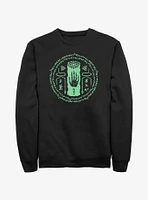 The Legend Of Zelda Tears Kingdom Glowing Shrine Rune Sweatshirt