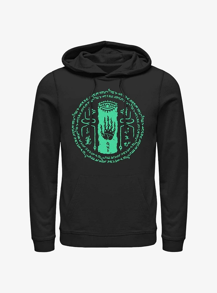 The Legend Of Zelda Tears Kingdom Glowing Shrine Rune Hoodie