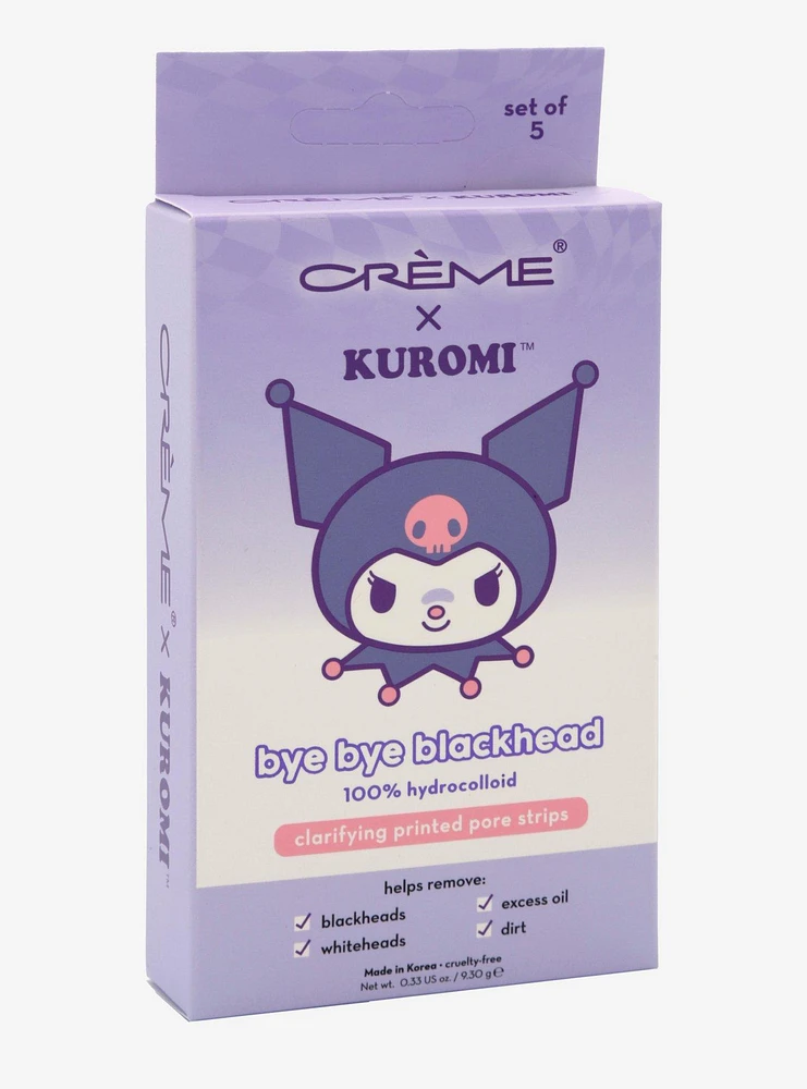 The Creme Shop X Kuromi Blackhead Strip Set