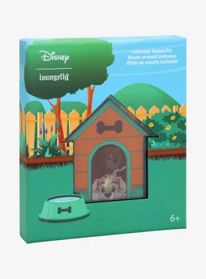 Loungefly Disney Dogs Doghouse Venticular Enamel Pin