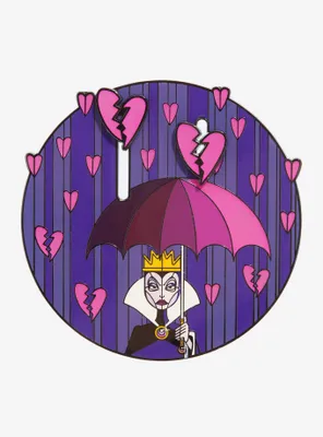 Loungefly Disney Villains Evil Queen Broken Hearts Enamel Pin