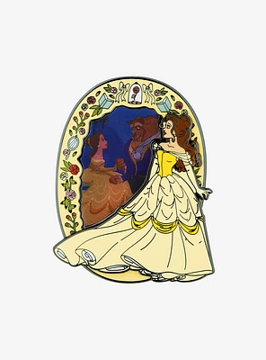 Loungefly Disney Beauty And The Beast Dancing Lenticular Enamel Pin