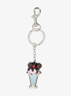 Loungefly Disney Mickey Mouse Ice Cream Key Chain