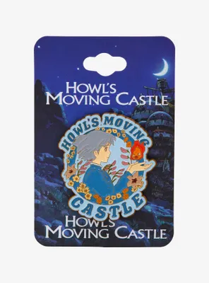 Studio Ghibli Howl's Moving Castle Sophie & Calcifer Frame Enamel Pin - BoxLunch Exclusive