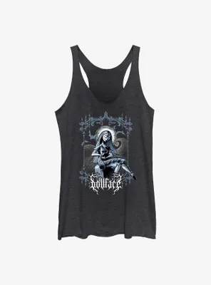 Disney The Nightmare Before Christmas Sally Dollface Goth Womens Tank Top