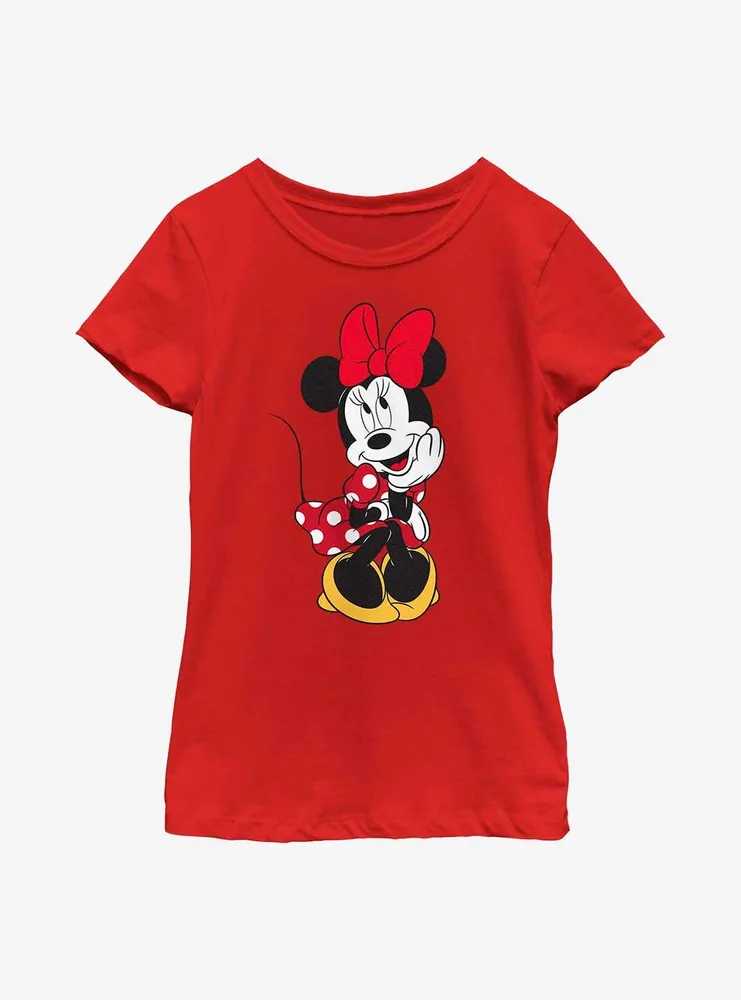 Disney Minnie Mouse Just Look At Youth Girls T-Shirt