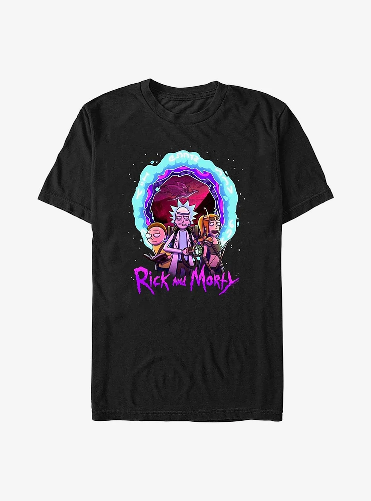 Rick and Morty Magic Big & Tall T-Shirt