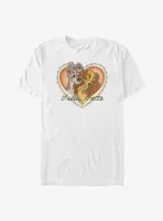 Disney Lady and the Tramp Vintage Valentine Big & Tall T-Shirt