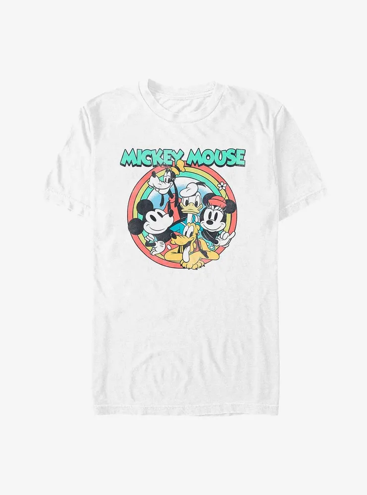 Disney Mickey Mouse Group Pose Big & Tall T-Shirt