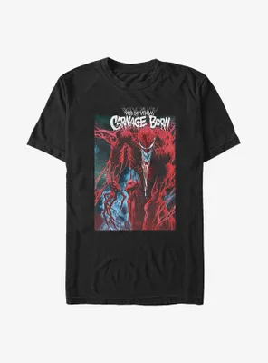 Marvel Carnage Web of Venom Born Poster Big & Tall T-Shirt