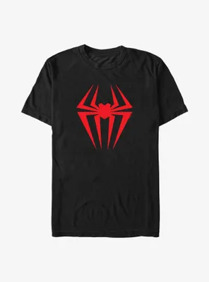 Marvel Spider-Man: Across The Spider-Verse Spider-Gwen Symbol Big & Tall T-Shirt