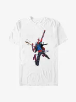 Marvel Spider-Man: Across The Spider-Verse Spider-Punk Pose Big & Tall T-Shirt