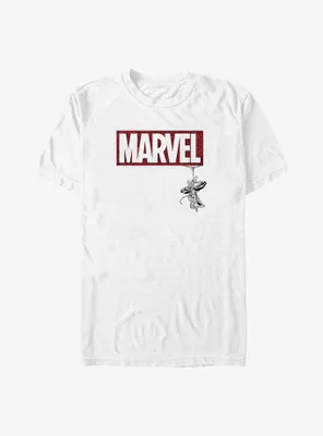 Marvel Spider Web Logo Big & Tall T-Shirt