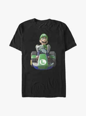 Nintendo Luigi Drivin' Big & Tall T-Shirt