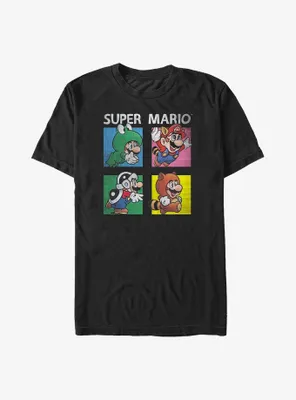 Nintendo Mario Outfits Big & Tall T-Shirt
