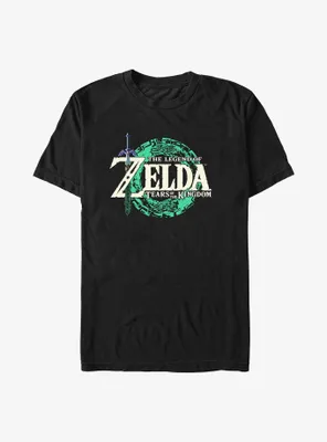 the Legend of Zelda Tears Kingdom Logo Big & Tall T-Shirt